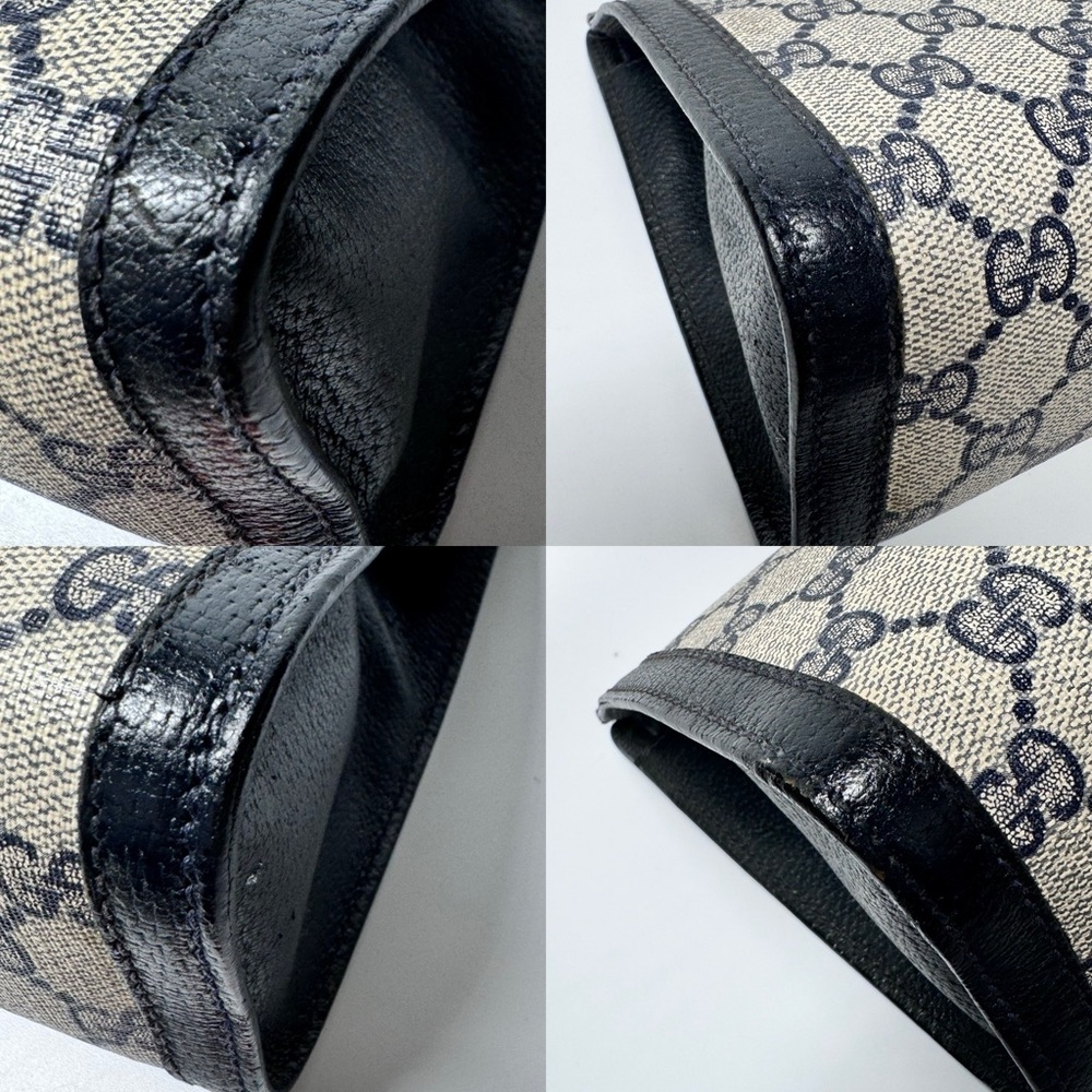 GUCCI GG monogram supreme vintage Clutch - Picture 11 of 14